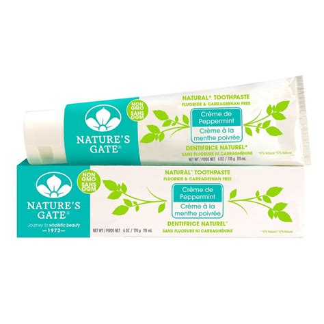 natures gate natural toothpaste ingredients